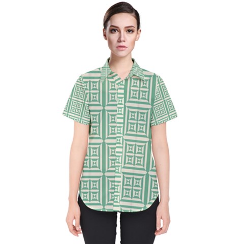 Background Digital Texture Women s Short Sleeve Shirt by HermanTelo