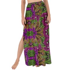 Peacock Lace In The Nature Maxi Chiffon Tie-up Sarong by pepitasart