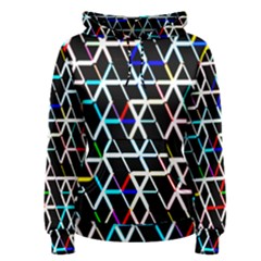 Abstrait Neon Women s Pullover Hoodie by kcreatif
