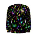 Star Colorful Christmas Abstract Women s Sweatshirt View1