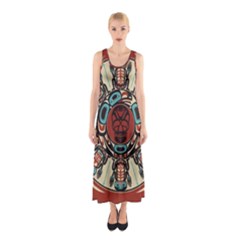 Grateful Dead Pacific Northwest Cover Sleeveless Maxi Dress by Sapixe