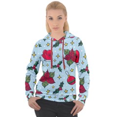 Colorful Funny Christmas Pattern Women s Overhead Hoodie by Vaneshart