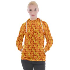 Honeycomb Women s Hooded Pullover by retrotoomoderndesigns