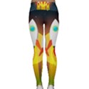 Rocket Take Off Missiles Cosmos Lightweight Velour Classic Yoga Leggings View2