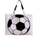 Soccer Lovers Gift Zipper Mini Tote Bag View2