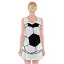 Soccer Lovers Gift V-Neck Sleeveless Dress View2