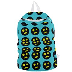 005 - Ugly Smiley With Horror Face - Scary Smiley Foldable Lightweight Backpack by DinzDas