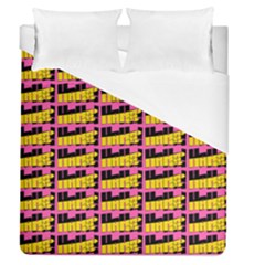 Haha - Nelson Pointing Finger At People - Funny Laugh Duvet Cover (queen Size) by DinzDas