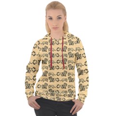 Inka Cultur Animal - Animals And Occult Religion Women s Overhead Hoodie by DinzDas