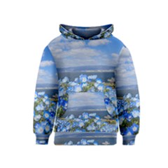 Floral Nature Kids  Pullover Hoodie by Sparkle