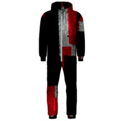 Abstract Tiles Hooded Jumpsuit (men)  by essentialimage