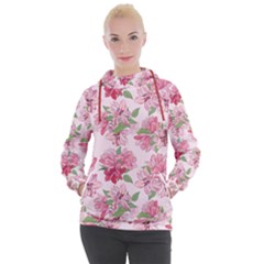 Rose Flowers Women s Hooded Pullover by goljakoff