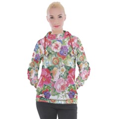 Beautiful Flowers Women s Hooded Pullover by goljakoff