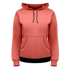 Living Coral - Women s Pullover Hoodie by FashionLane