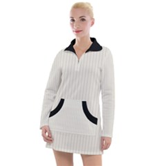 Cannoli Cream - Women s Long Sleeve Casual Dress by FashionLane