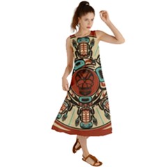 Grateful-dead-pacific-northwest-cover Summer Maxi Dress by Sapixe