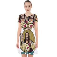 Buddy Christ Adorable In Chiffon Dress by Valentinaart