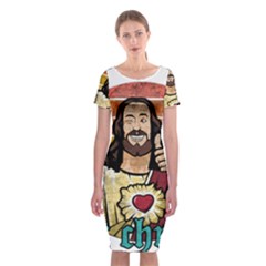 Got Christ? Classic Short Sleeve Midi Dress by Valentinaart