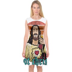 Got Christ? Capsleeve Midi Dress by Valentinaart