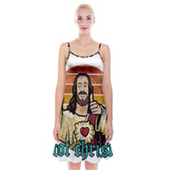 Got Christ? Spaghetti Strap Velvet Dress by Valentinaart