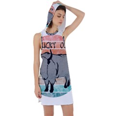 Chinese New Year ¨c Year Of The Ox Racer Back Hoodie Dress by Valentinaart