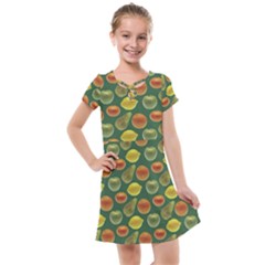 Background Fruits Several Kids  Cross Web Dress by Dutashop