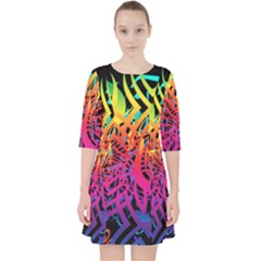 Abstract Jungle Pocket Dress by icarusismartdesigns