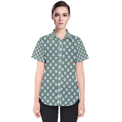 Fleurmarguerite Women s Short Sleeve Shirt by kcreatif