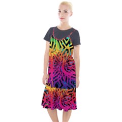 Abstract Jungle Camis Fishtail Dress by icarusismartdesigns