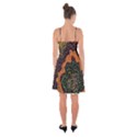 GoghWave Ruffle Detail Chiffon Dress View2
