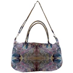 Marbling Ornate Removal Strap Handbag by kaleidomarblingart