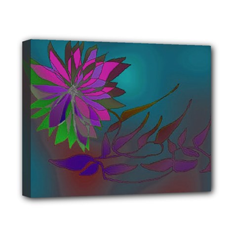 Evening Bloom Canvas 10  X 8  (stretched) by LW323