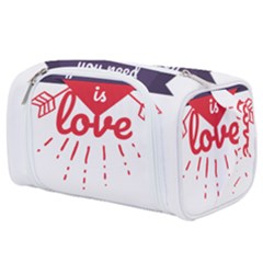 All You Need Is Love Toiletries Pouch by DinzDas