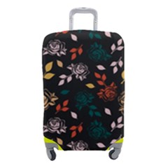 Rose Floral Luggage Cover (small) by tmsartbazaar