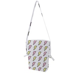 Pattern Cute Flash Design Folding Shoulder Bag by brightlightarts