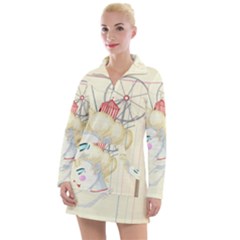 Clown Maiden Women s Long Sleeve Casual Dress by Limerence