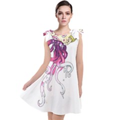 Carnie Squid Tie Up Tunic Dress by Limerence