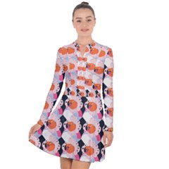 Digi Anim Long Sleeve Panel Dress by Sparkle