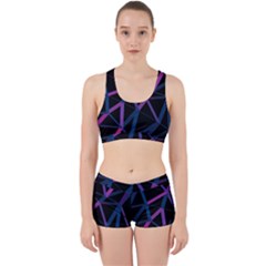3d Lovely Geo Lines  V Work It Out Gym Set by Uniqued