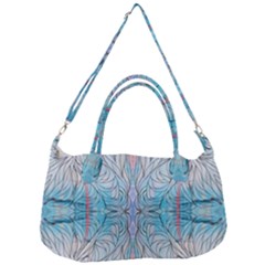 Blue Repeats I Removal Strap Handbag by kaleidomarblingart