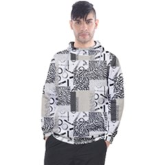 Abstract Pattern Men s Pullover Hoodie by Sparkle