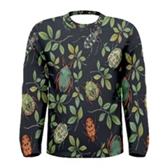 Nature With Bugs Men s Long Sleeve Tee by Sparkle