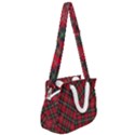 Boyd Modern Tartan Rope Handles Shoulder Strap Bag View2