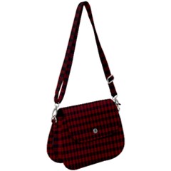 Tartan Red Saddle Handbag by tartantotartansreddesign2