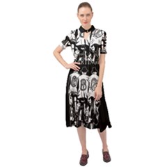 Whatsapp Image 2022-06-26 At 18 52 26 Keyhole Neckline Chiffon Dress by nate14shop