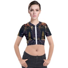 Screenshot 20220701-212826 Piccollage Short Sleeve Cropped Jacket by MDLR