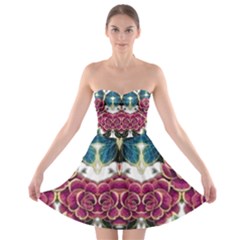 Im Fourth Dimension Colour 14 Strapless Bra Top Dress by imanmulyana