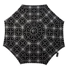 Seamless-pattern Black Hook Handle Umbrellas (large) by nateshop