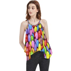 Candy Flowy Camisole Tank Top by nateshop