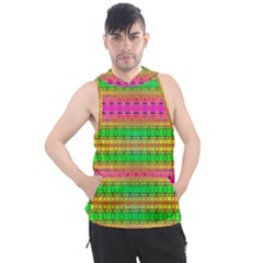 Peace And Love Men s Sleeveless Hoodie by Thespacecampers